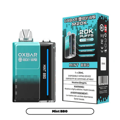 [CLEARANCE] OXBAR X Rocky Vapor M20K Puff Rechargeable Disposable Vape 20ml