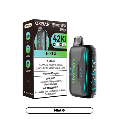 [CLEARANCE] OXBAR X Rocky Vapor G42K Disposable Vape 20mL