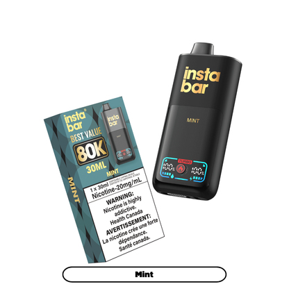 [CLEARANCE] Insta Bar 80K Disposable Vape 30mL