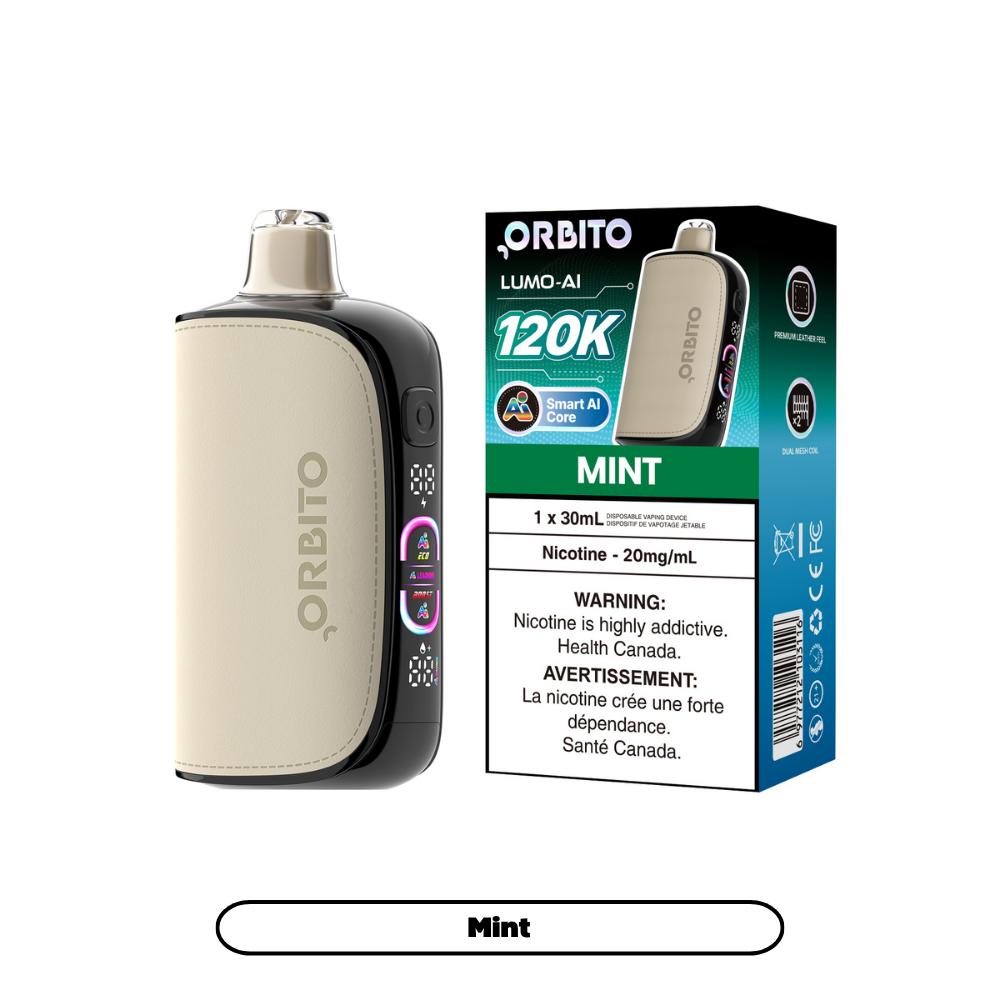 Orbito Lumo AI 120K Disposable Vape 30mL