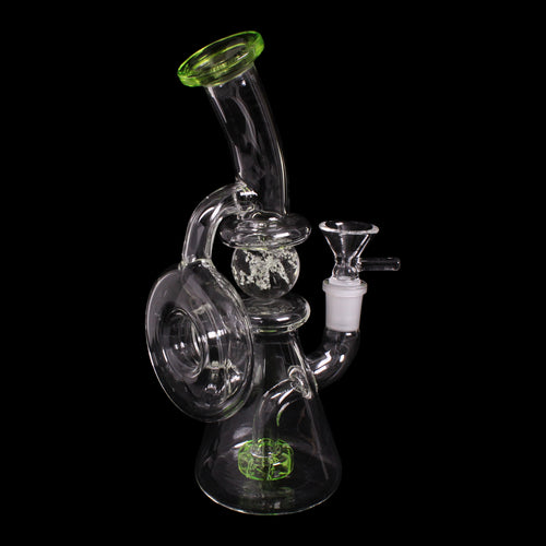 Shatter'd Glassworks - Moon Beam 10" Recycler Rig