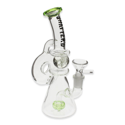 Shatter'd Glassworks - Moon Beam 10" Recycler Rig