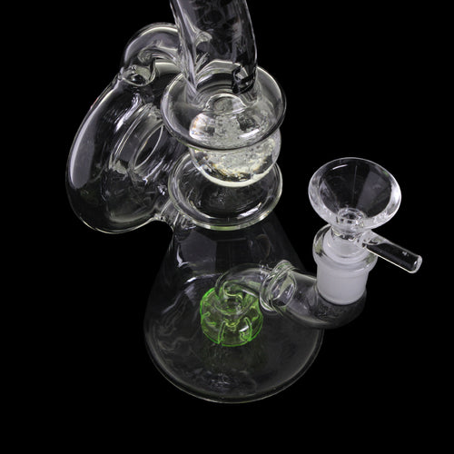 Shatter'd Glassworks - Moon Beam 10" Recycler Rig