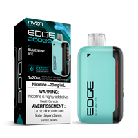 NVZN Edge 20000 Puff 20mL Rechargeable Disposable Vape Blue Mint Ice