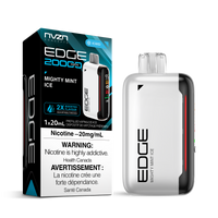 NVZN Edge 20000 Puff 20mL Rechargeable Disposable Vape Mighty Mint Ice