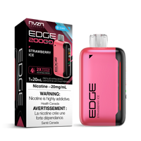 NVZN Edge 20000 Puff 20mL Rechargeable Disposable Vape Strawberry Ice