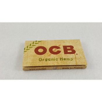 OCB Organic Hemp DBL Single Wide Rolling Papers