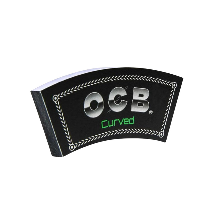 OCB Premium Black Curved Filter Tips