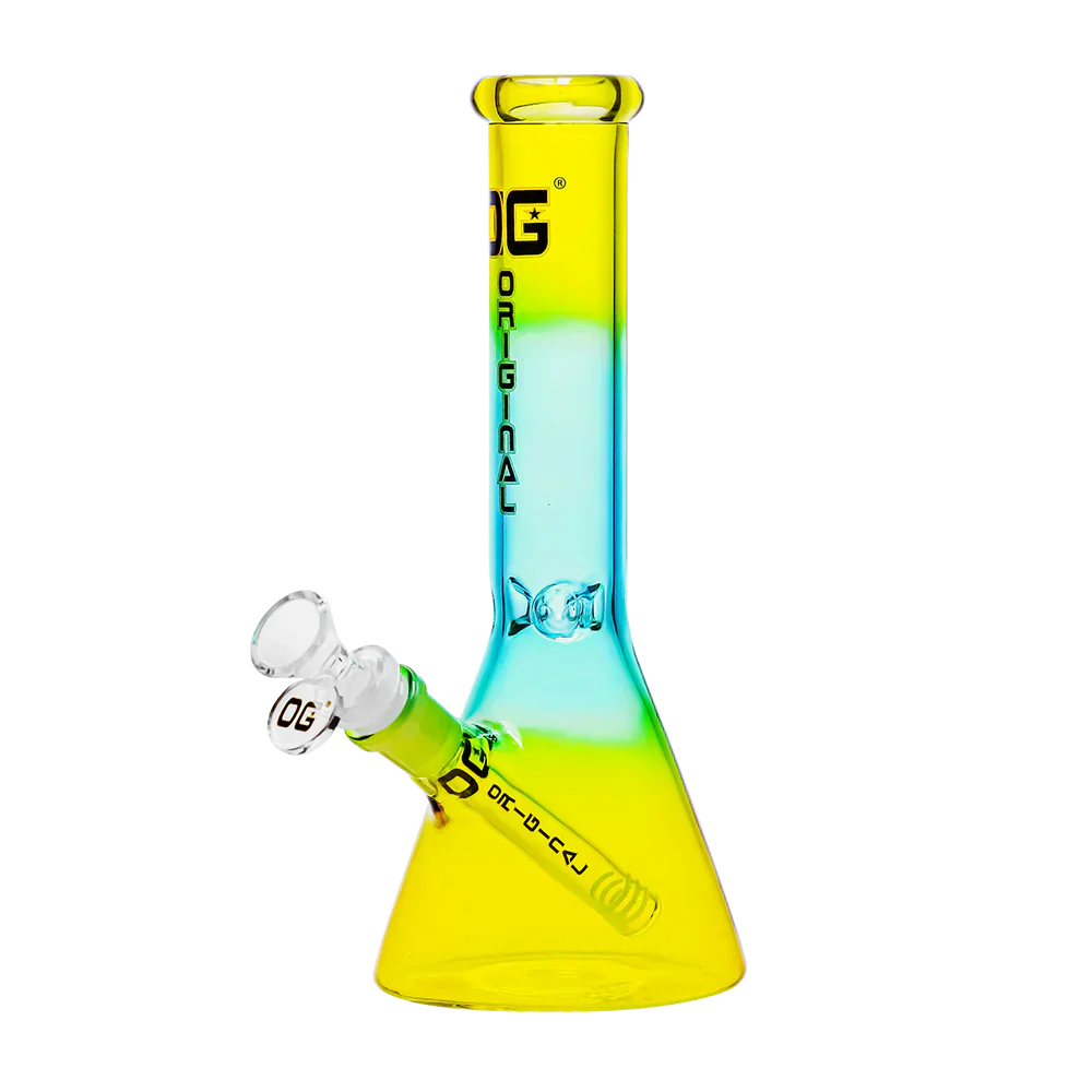 OG Original - 10" Full Multi-coloured Neon Bong