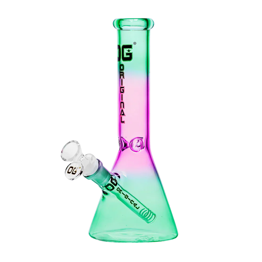 OG Original - 10" Full Multi-coloured Neon Bong