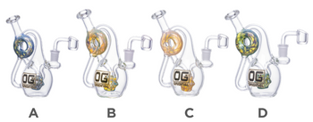 OG Original 7” Recycler Bong/Rig