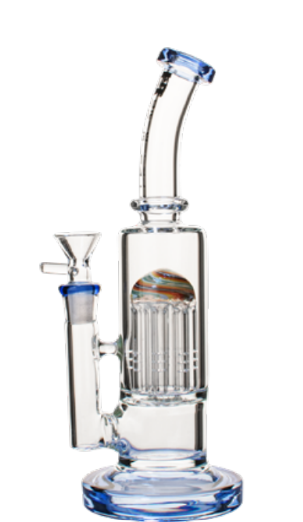 OG Original 8” Tree Perc Wig Wag Tube Bong/Rig