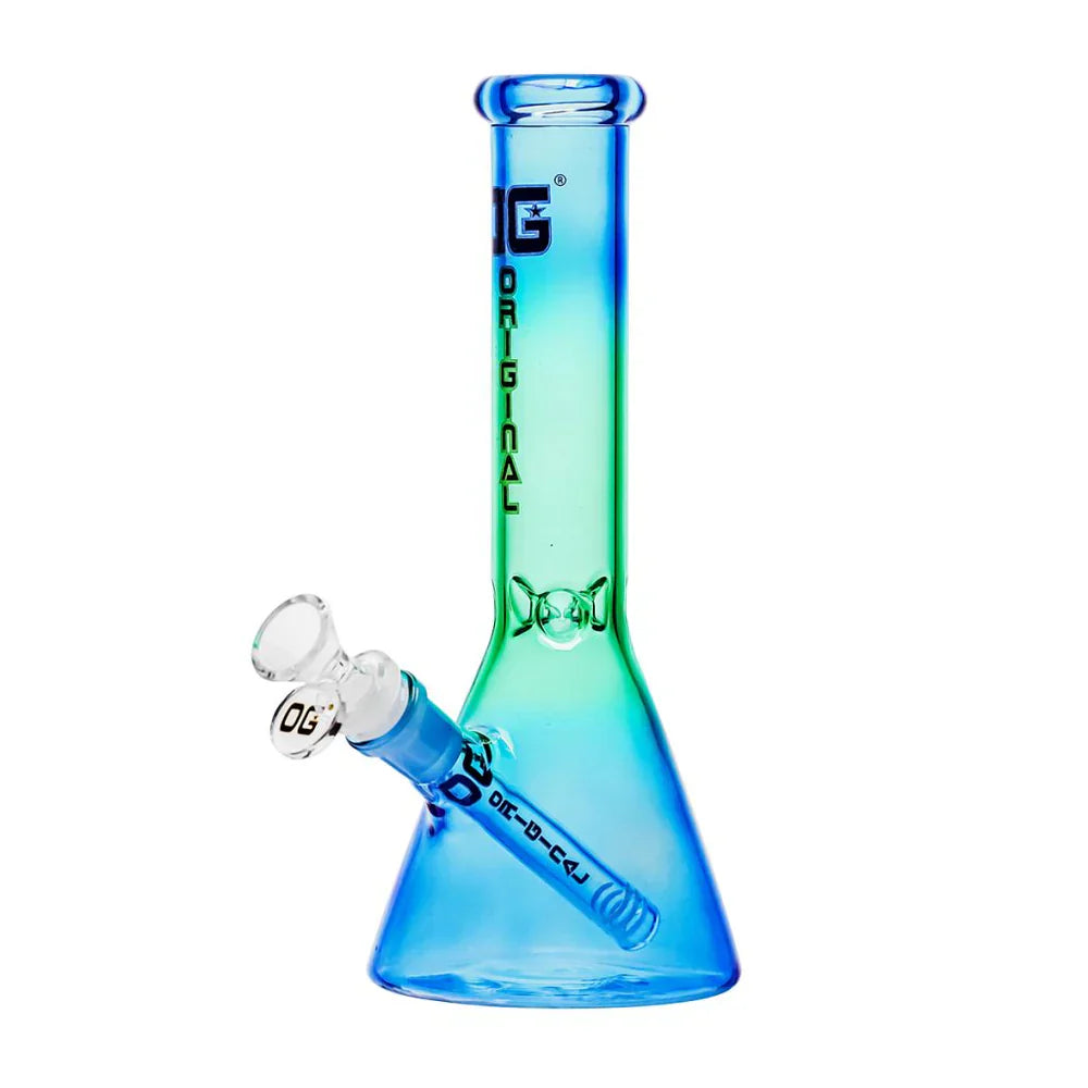 OG Original - 10" Full Multi-coloured Neon Bong