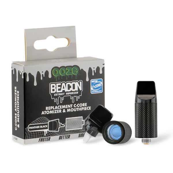 Ooze Beacon C-Core Atomizer and Mouthpiece (2 Pack)