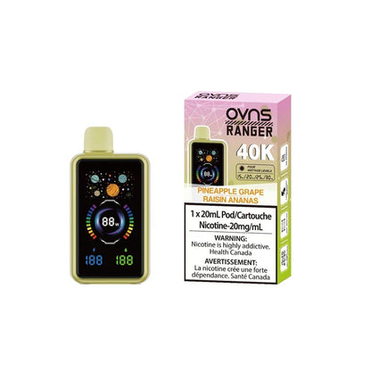 [CLEARANCE] OVNS Ranger 40k Puff Rechargeable Disposable Vape 20ml