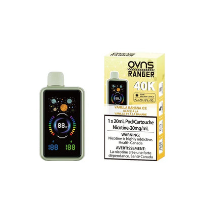 [CLEARANCE] OVNS Ranger 40k Puff Rechargeable Disposable Vape 20ml