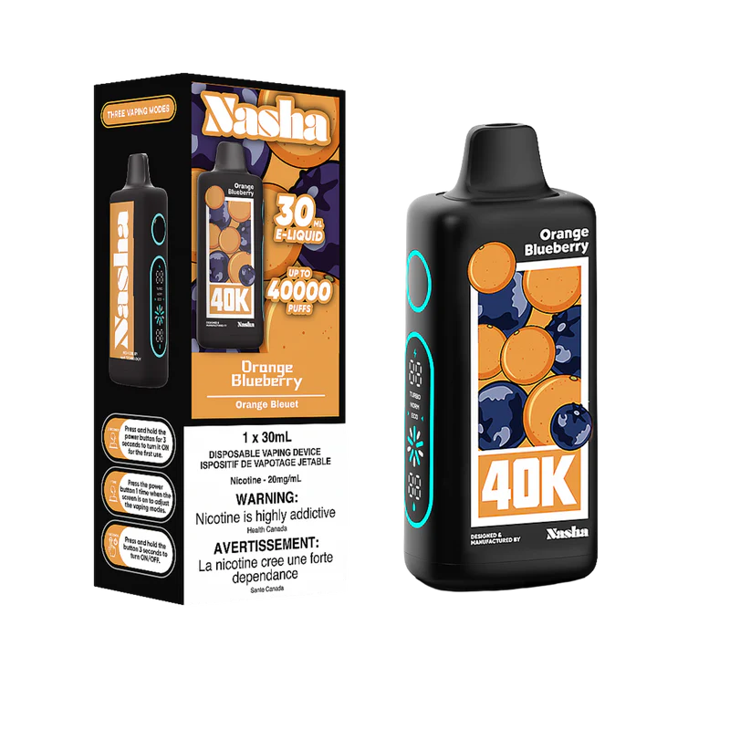 Nasha 40K Disposable Vape 30mL