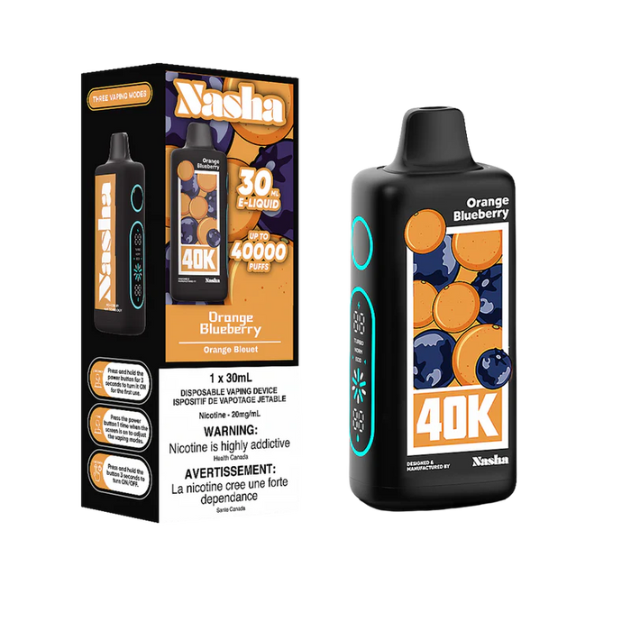 Nasha 40K Disposable Vape 30mL