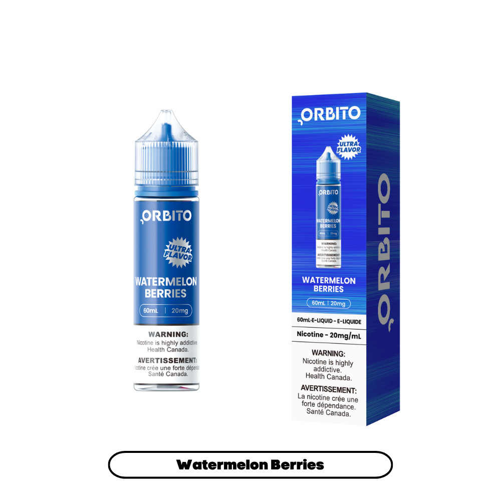 Orbito E-Liquid 60mL Salts - Watermelon Berries