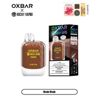 Vape jetable rechargeable OXBAR X Rocky Vapor G8000 18 ml