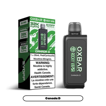 [Clearance] OXBAR x Rocky Vapor SVOPP 32000 Puff Pods