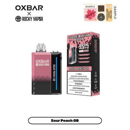 [CLEARANCE] OXBAR X Rocky Vapor M20K Puff Rechargeable Disposable Vape 20ml