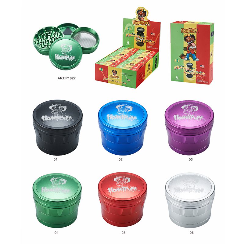 Honey Puff - 63mm 4-Pc Solid Grinder
