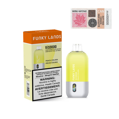 [CLEARANCE] Funky Lands by ElfBar Vi10000 Rechargeable Disposable Vape 18ml