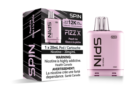 [Clearance] Spin Fizz X 12000 Puff 20ml Replacement Pod