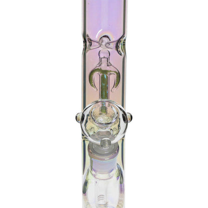 Plain Jane Glass - Bong droit à ancre holographique de 12 pouces