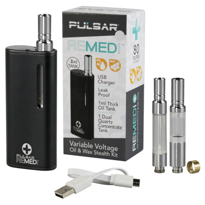 ReMEDi Variable Voltage Wax/Oil Kit by Pulsar