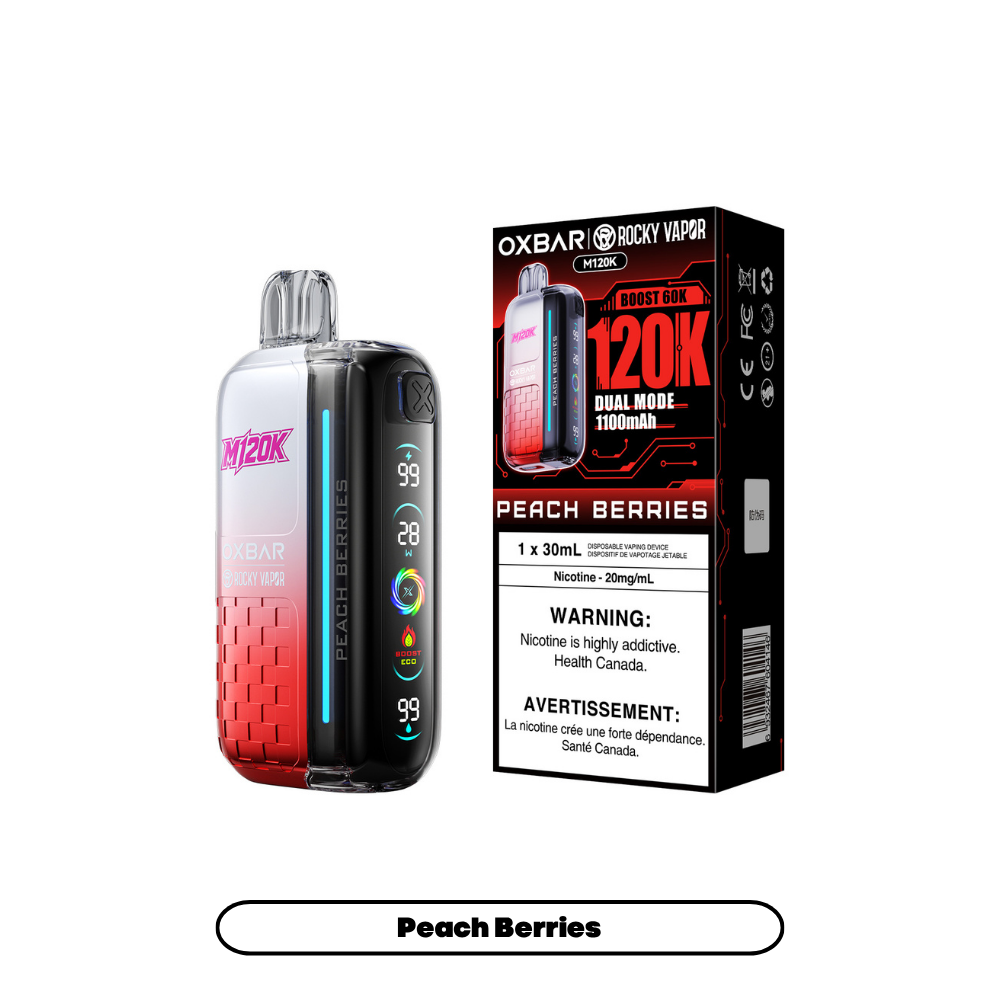 OXBAR M120K Rechargeable Disposable Vape 30mL