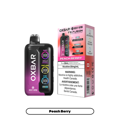 [CLEARANCE] OXBAR X Rocky Vapor Tri Fusion Disposable Vape 30mL