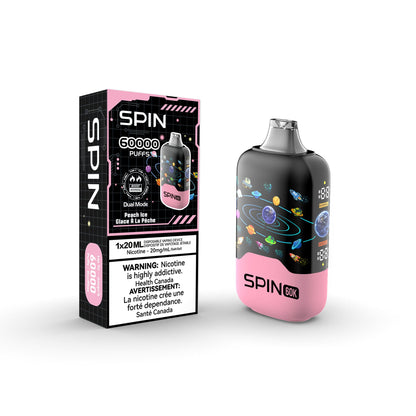 [CLEARANCE] SPIN 60K Rechargeable Disposable Vape 20mL