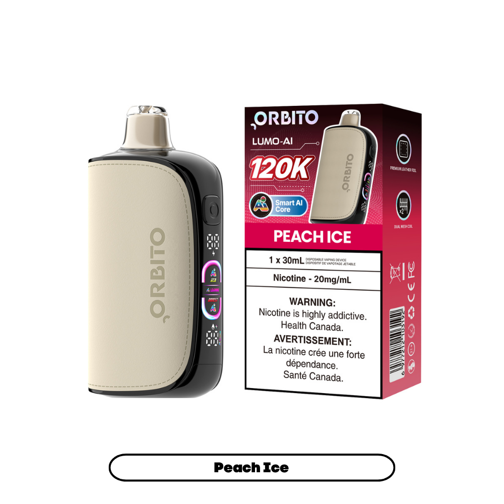 Orbito Lumo AI 120K Disposable Vape 30mL
