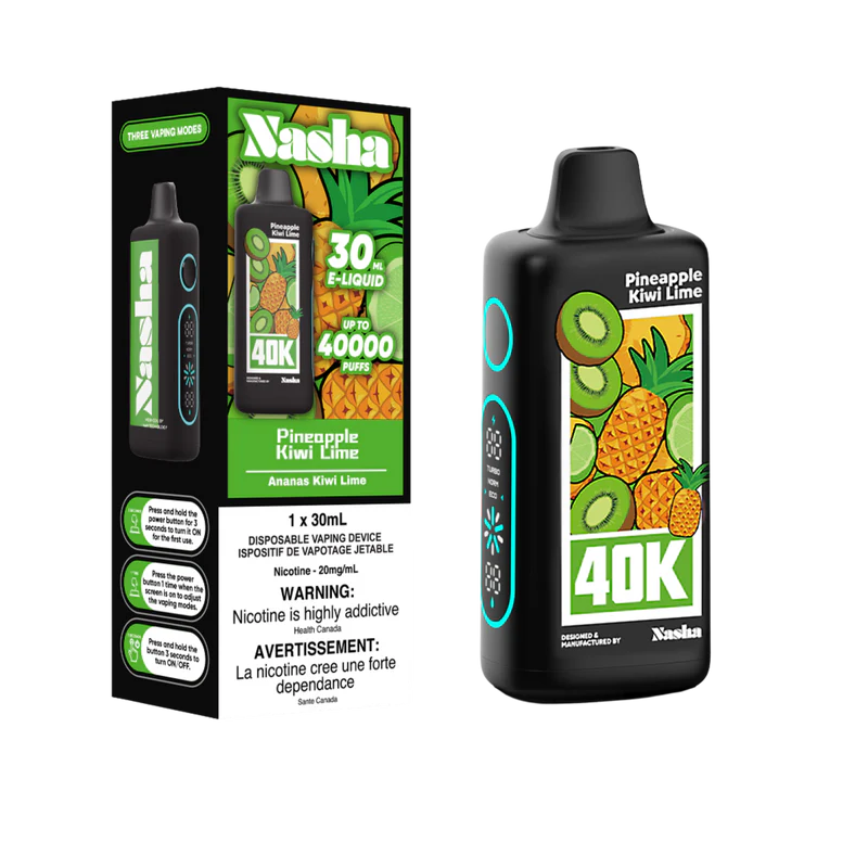 Nasha 40K Disposable Vape 30mL