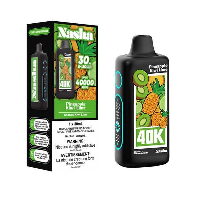 Nasha 40K Disposable Vape 30mL