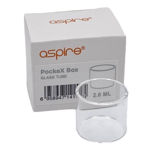 Tube en verre Aspire PockeX Box 2,6 ml