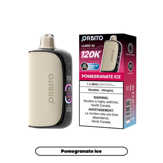 Orbito Lumo AI 120K Disposable Vape 30mL