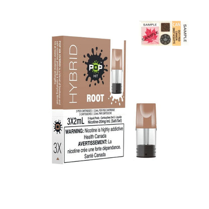 Pods hybrides Stlth Pop Hit et GOAT par Pop Hit Vapor