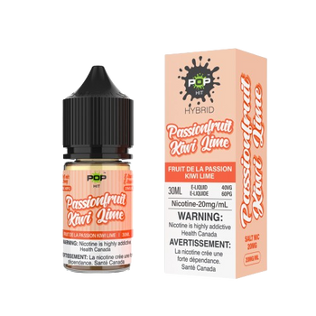 Pop Hit Salt E-Liquid - Passionfruit Kiwi Lime