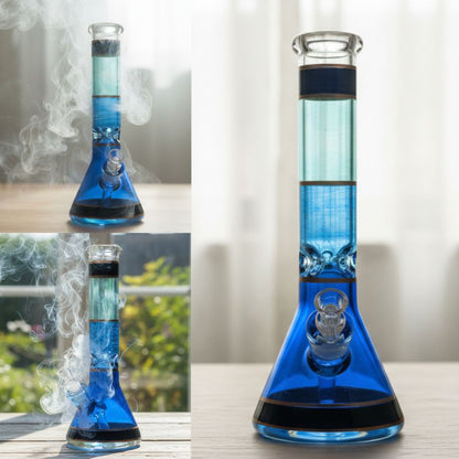 Xtreme - 14" 7mm Hand-Painted Beaker Bong