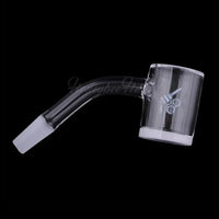 Honeybee Herb - 14mm 45 Degree Honey & Milk Bevel Quartz Banger - Male