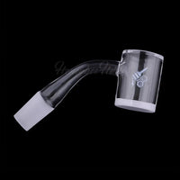 Honeybee Herb - 14mm 45 Degree Honey & Milk Bevel Quartz Banger - Male