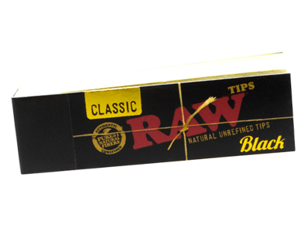 Embouts noirs classiques RAW