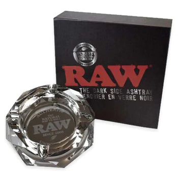 RAW Dark Side Glass Ashtray