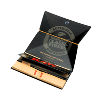 RAW - Black Artesano KS Slim Papers w/ Tips