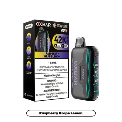 [CLEARANCE] OXBAR X Rocky Vapor G42K Disposable Vape 20mL