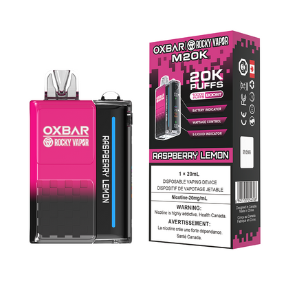[CLEARANCE] OXBAR X Rocky Vapor M20K Puff Rechargeable Disposable Vape 20ml