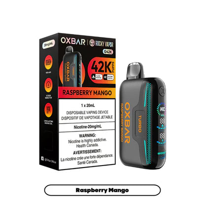 [CLEARANCE] OXBAR X Rocky Vapor G42K Disposable Vape 20mL
